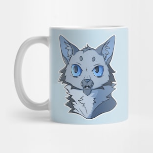 Blue cat Mug